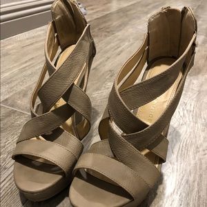 Tan wedges
